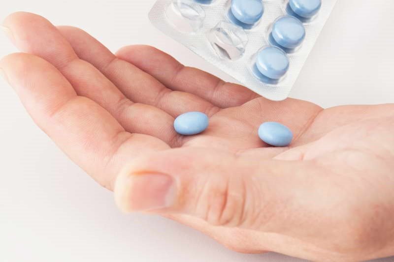 Силденафил-СЗ Таблетки покрытые пленочной оболочкой 100 мг.