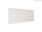 Сайдинг Ю-Пласт виниловый «Тимберблок» (3050 мм) | Ясень беленый