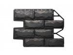 Фасадная панель Fineber Блок | Темно-серый