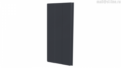 Металлический сайдинг ЛайнПро Изгиб Полиэстер 0.4 RAL 7024